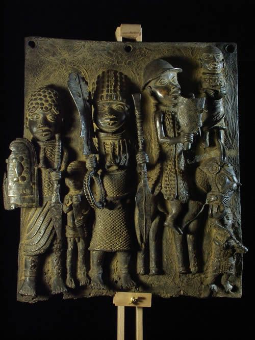Plaques de palais - Nigeria - BIni Edo - Bronze cire perdue