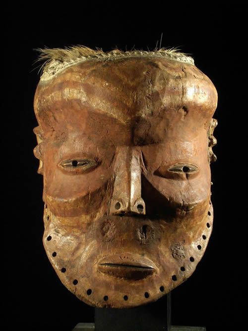 Masque ancien - Lulua / Luluwa - RDC Zaire - Masques africains
