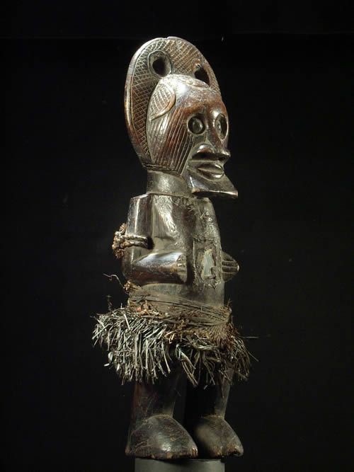 Statue cultuelle ancetre Tkira Nswo - Teke - RDC Zaire