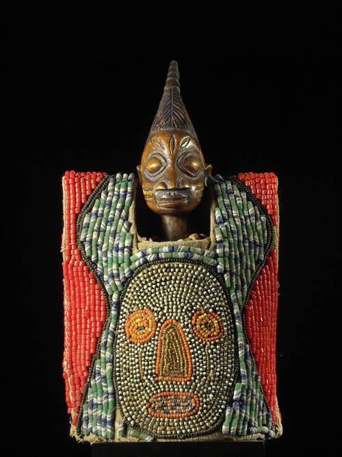 Brassiere de jumeau Ibeji en perles - Yoruba - Nigeria