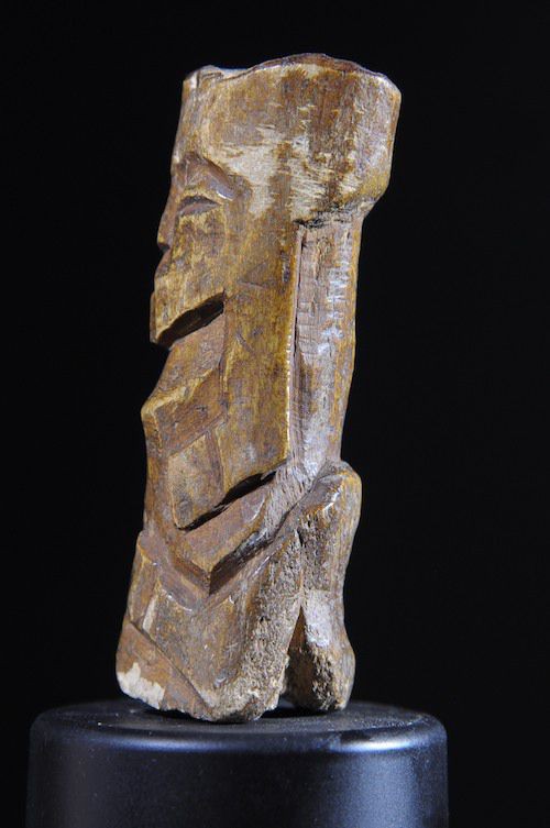 Figurine en os Bovin - Lega - RDC Zaire - Sculptures en os