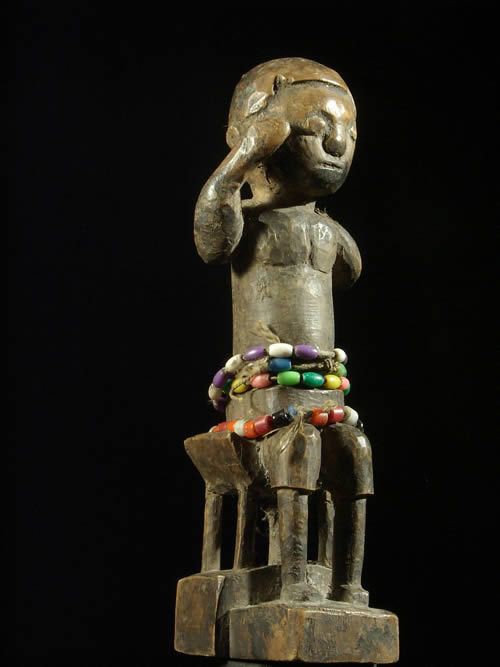 Statuette Jumeau - Ewe - Togo ou Benin - Art africain