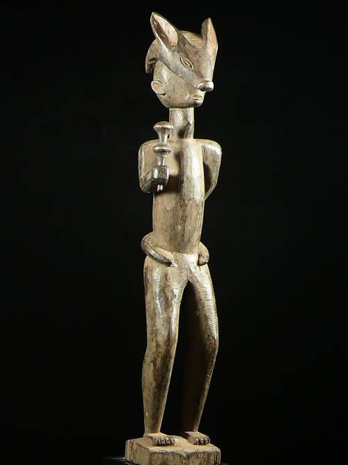 Statuette anthropomorphe - Holo - RDC Zaire / Angola