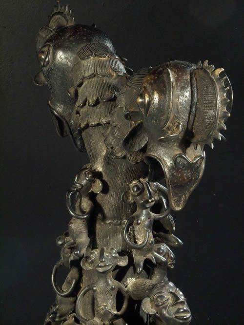 Aquamanille Royal en bronze - Bamoun - Cameroun - Bronzes
