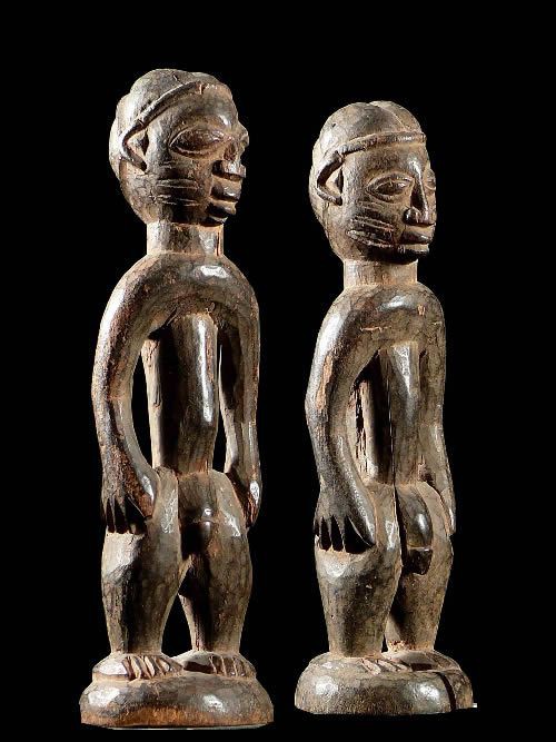 Jumeaux Ibedji ou Ibeji - Yoruba - Nigeria - Statues Africaines