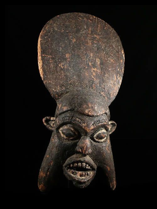 Masque casque Ngoin - Bamoun - Cameroun - Masques africains