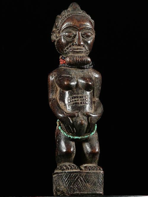 Statue votive de chef - Baoule - Côte d'Ivoire