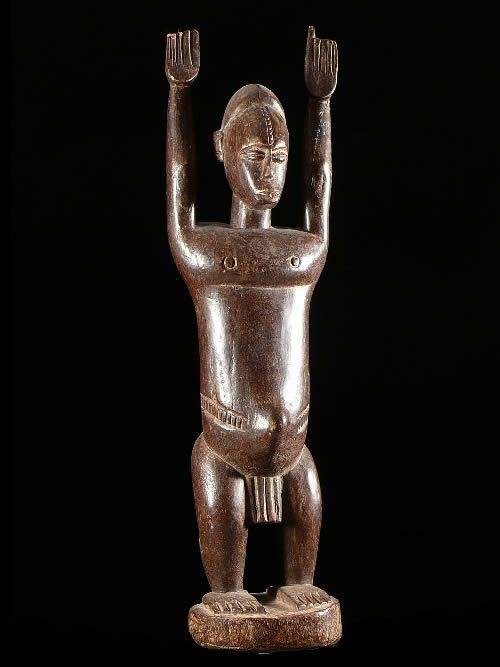 Statuette anthropomorhe - Ngbandi - RDC Zaire