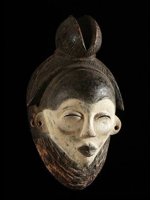 Masque Mukuyi - Punu / Pounou - Gabon