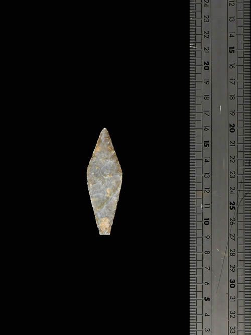 Petite armature de lance grise - Gao - Mali - Neolitique
