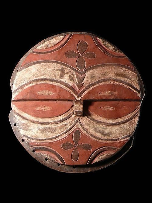 Masque facial Kidumu - Teke / Tsayi - RDC Zaire