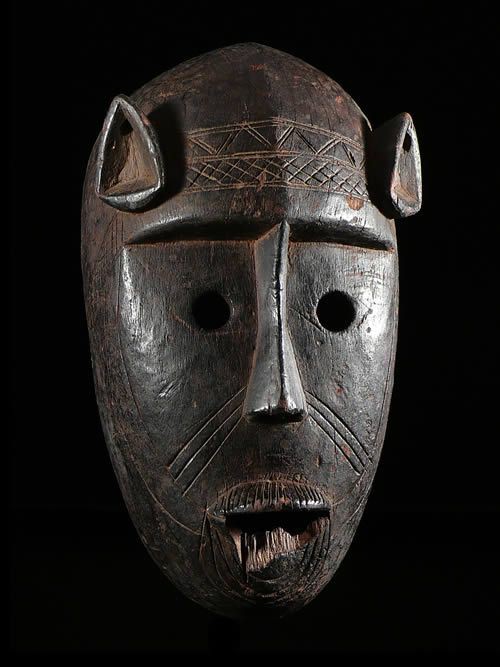 Masque Singe noir - Nuna - Burkina Faso