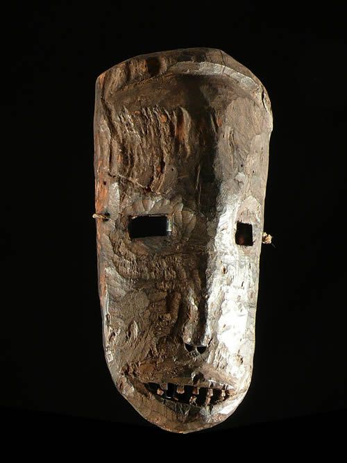Masque ancien en ecorce - Konde / Nyakyusa - Tanzanie