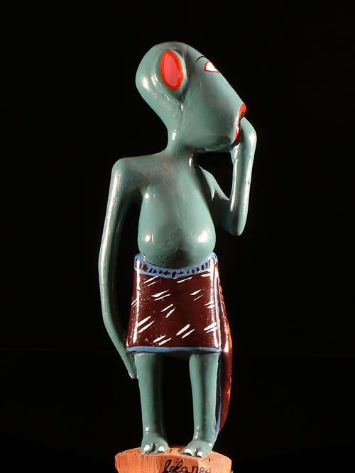 Mini Sculpture Shetani - George Lilanga - Makonde