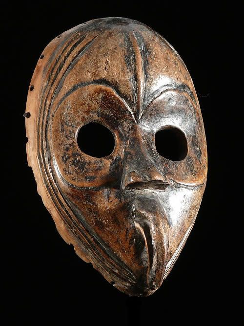 Masque a bec Koma - Dan / Mahou - Liberia - Masques africains