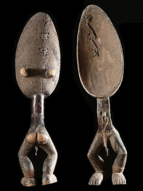 Cuillere wakemia de ceremonie - Dan - Côte d'Ivoire