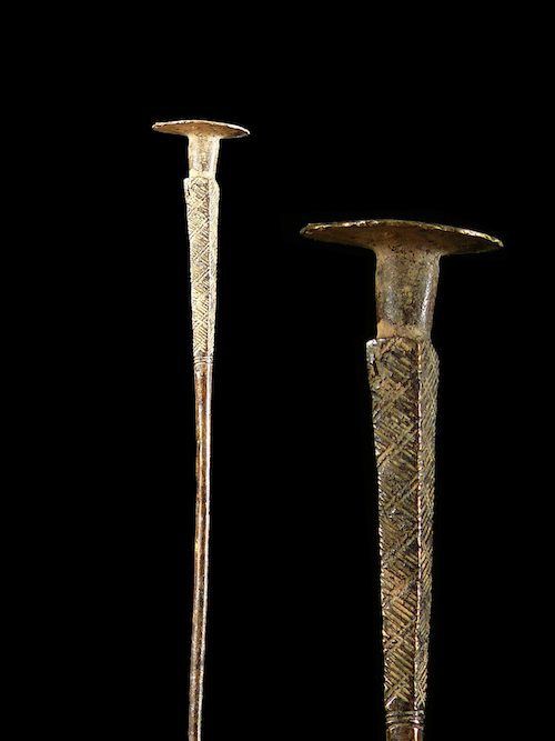 Pique a cheveux en metal - Gurunsi - Burkina faso