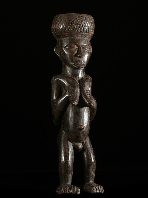 Statue cultuelle - Tabwa - RDC Zaire