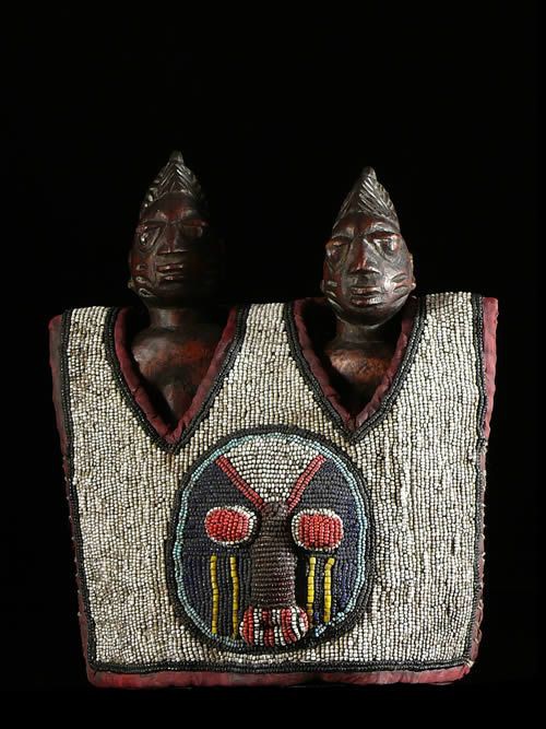 Brassiere de jumeau Ibeji en perles - Yoruba - Nigeria