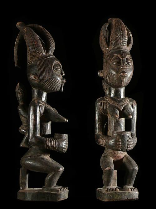 Maternite porteuse de coupe - Agere / Yoruba - Benin - Oracle Fa