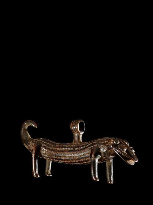 Pendentif amulette panthere - Lobi - Burkina Faso
