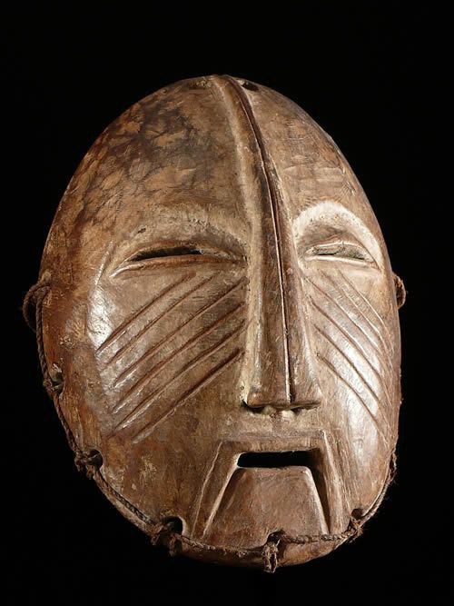 Masque rituel - Yela - RDC Zaire