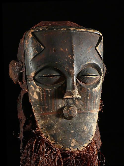 Masque polychrome - Biombo / Kuba - RDC Zaire