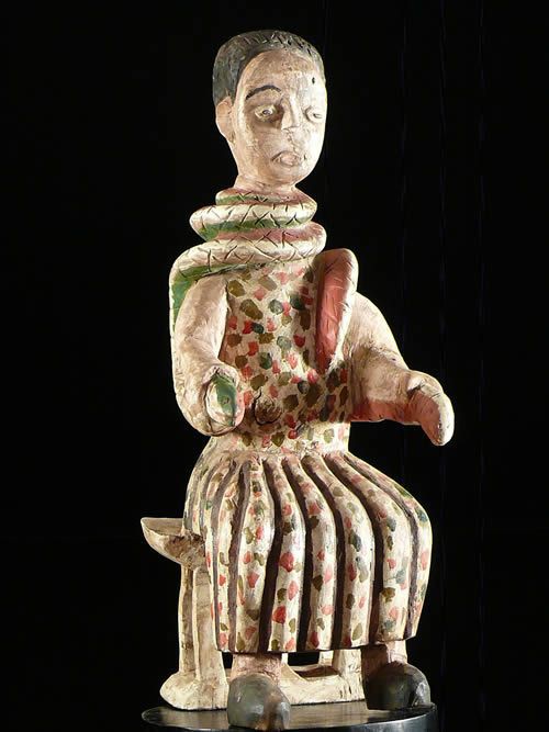 Statuette Vaudou Mami Wata - Ewe - Benin - Culte Vaudou