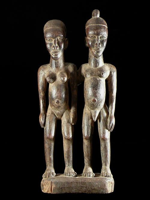 Couple ancestral - Lobi - Burkina Faso