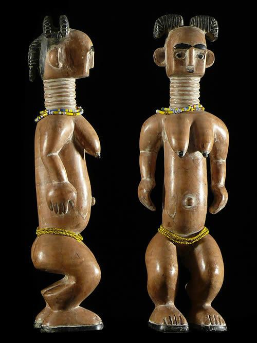 Statue Feminine - Ashanti / Fanti - Ghana