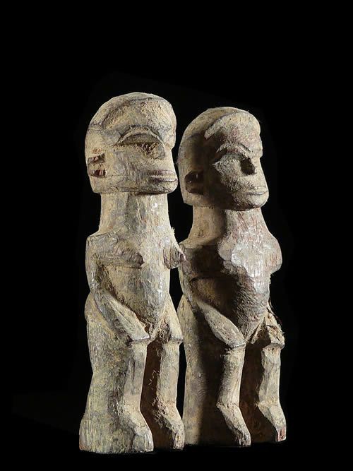 Couple ancestral - Lobi - Burkina Faso
