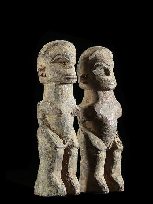 Couple ancestral - Lobi - Burkina Faso
