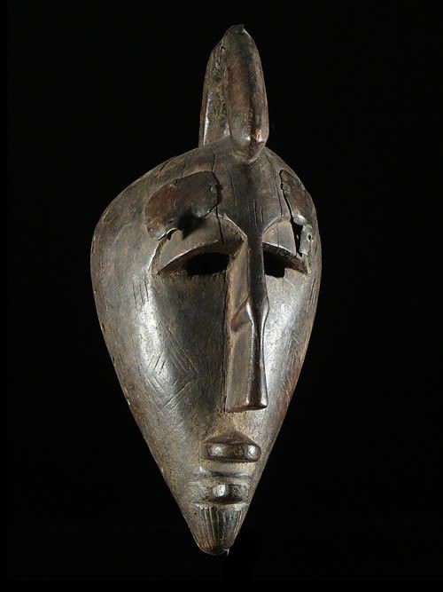 Masque facial Ntomo - Bambara / Marka - Mali