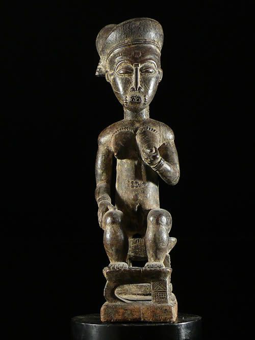 Statue de reine - Baoule - Côte d'Ivoire