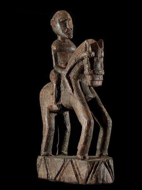 Cavalier et son cheval - Dogon - Mali