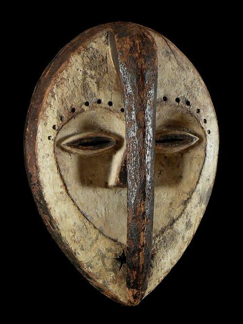 Masque Pibibuze - Kwele / Bakwele - Gabon