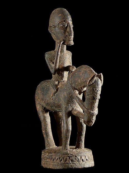 Cavalier et son cheval - Dogon - Mali