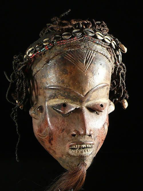 Masque Mbuya - Pende - RDC Zaire