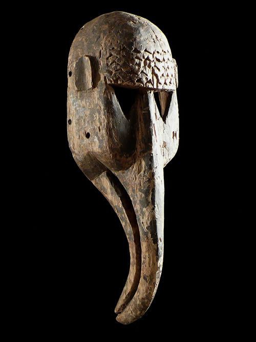 Masque composite Singe / Calao - Dogon - Mali