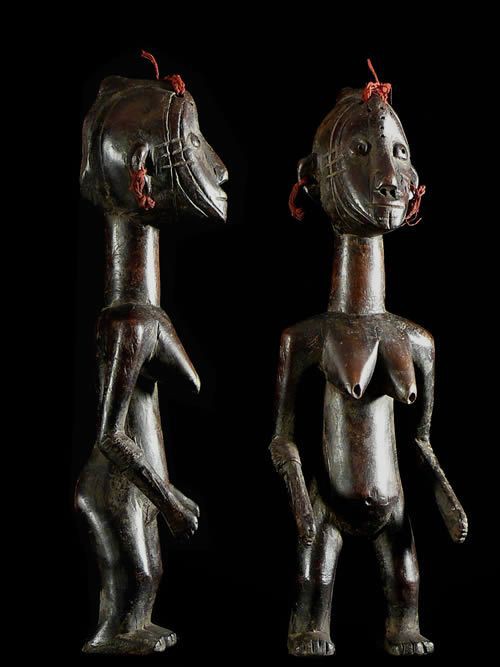 Statuette Feminine Nakomse - Mossi - Burkina Faso