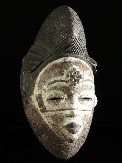 Masque Mukuyi - Punu / Pounou / Tsangui - Gabon