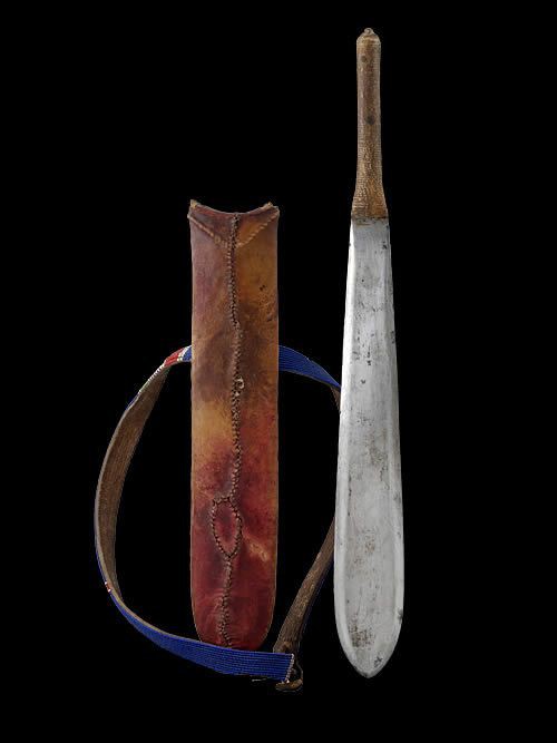 Couteau Glaive - Massai - Kenya / Tanzanie