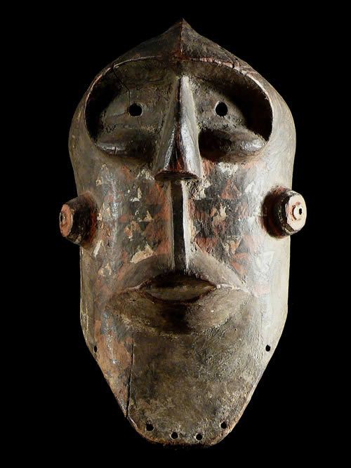 Masque polychrome - Biombo / Kuba - RDC Zaire