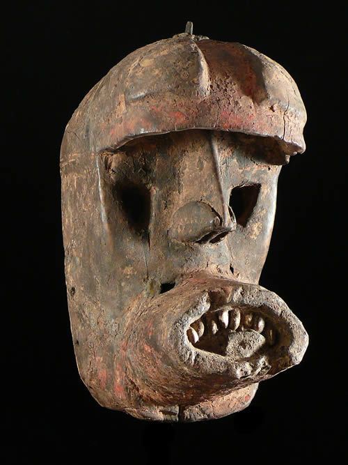 Masque de Chimpanze Kaogle - Kran - Côte d'Ivoire