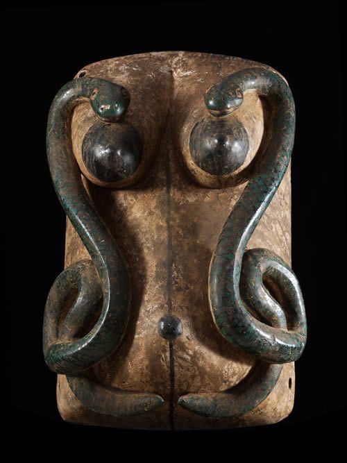 Masque ventre Gelede  - Yoruba - Nigeria / Benin