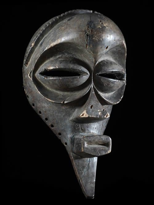 Masque rituel - Mbangani - RDC Zaire / Angola