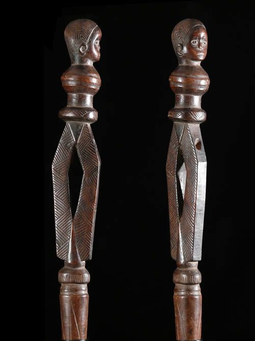 Sceptre de dignitaire - Tabwa ? - Angola - Objets de regalia