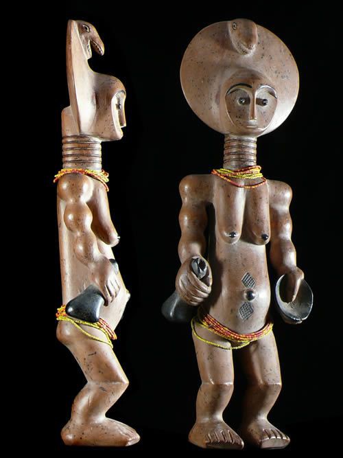 Statue de divinite - Ashanti - Côte d'Ivoire