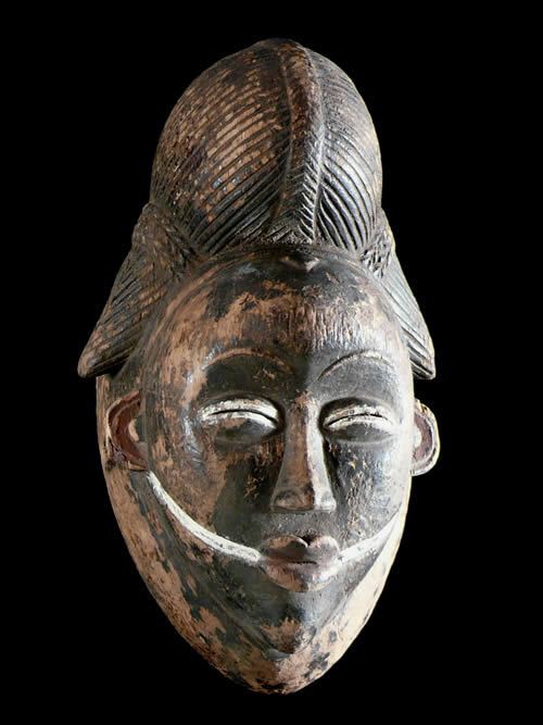 Masque noir de justice - Pounou / Tsangui - Gabon