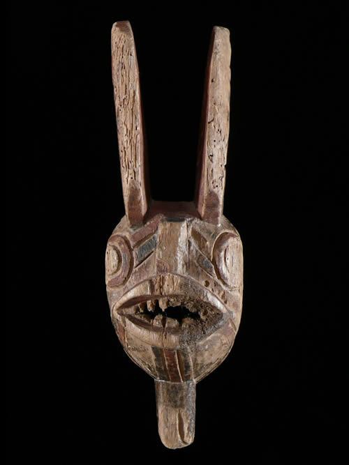 Masque a double crete - Winiama - Burkina Faso